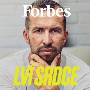 Obálka audioknihy Forbes srpen 2023