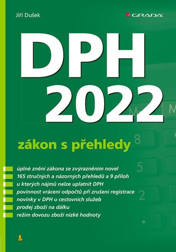 Obálka knihy DPH 2022 - zákon s přehledy