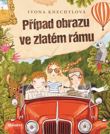 Obálka knihy Případ obrazu ve zlatém rámu