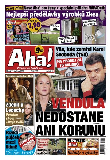 Obálka e-magazínu AHA! 17.5.2016