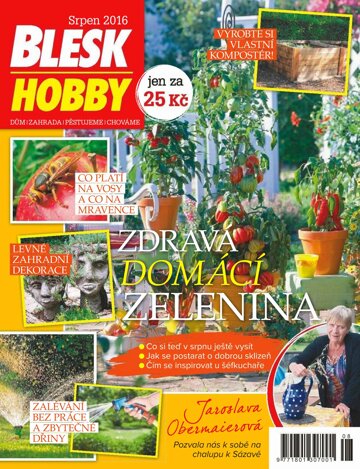 Obálka e-magazínu Blesk Hobby 8/2016