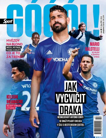 Obálka e-magazínu Sport Goool! 3.10.2016