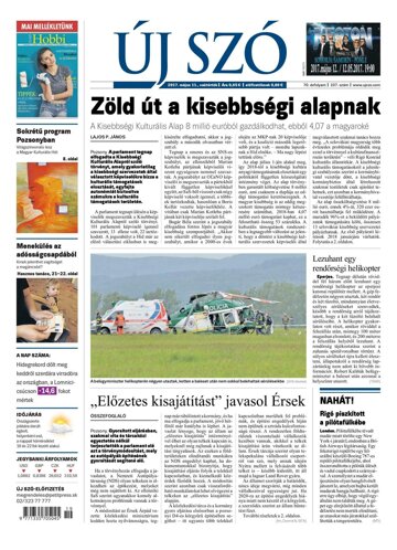 Obálka e-magazínu Új Szó 11.5.2017
