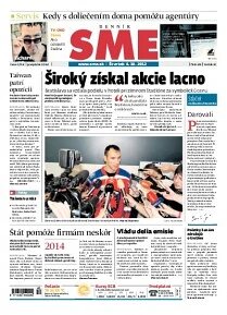 Obálka e-magazínu SME 4.10.2012