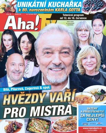 Obálka e-magazínu AHA! Tv - 11.7.2019