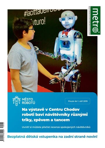 Obálka e-magazínu deník METRO 25.7.2019
