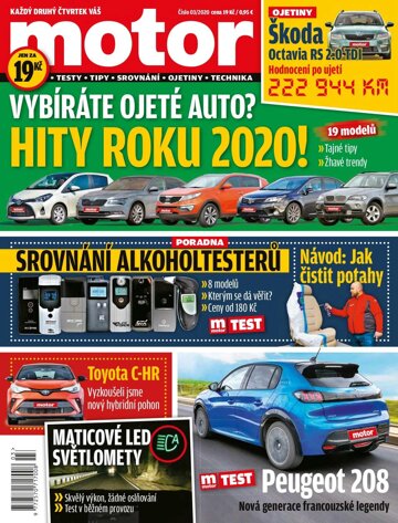 Obálka e-magazínu Motor 3/2020