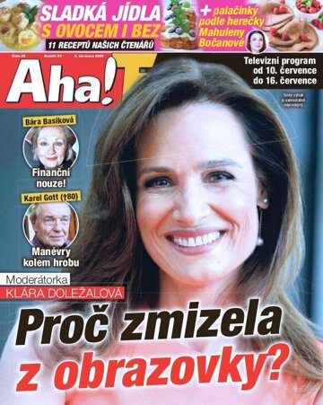 Obálka e-magazínu AHA! Tv - 9.7.2020