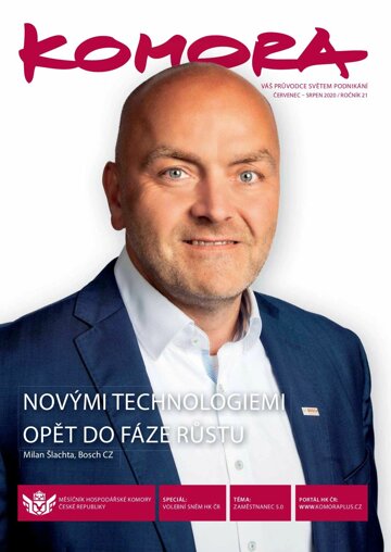 Obálka e-magazínu Komora 7/2020