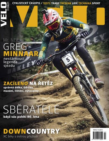 Obálka e-magazínu Velo 7/2021