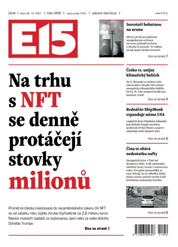 Obálka e-magazínu E15 26.10.2021