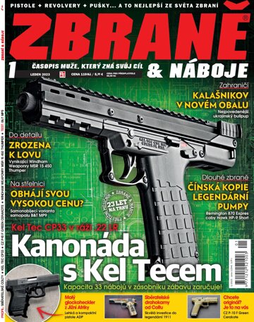 Obálka e-magazínu Zbraně & náboje 1/23