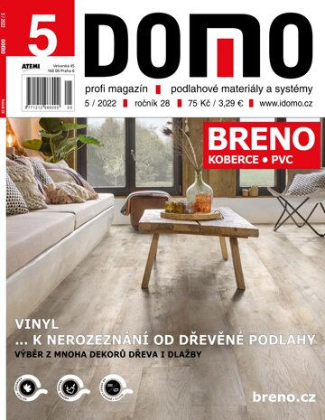 Obálka e-magazínu DOMO 5/2022