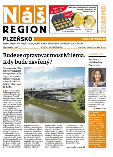 Obálka e-magazínu Náš Region - Plzeňsko 22/2023