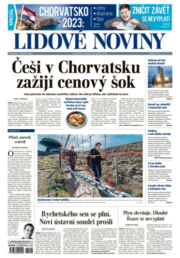 Obálka e-magazínu Lidové noviny 1.6.2023