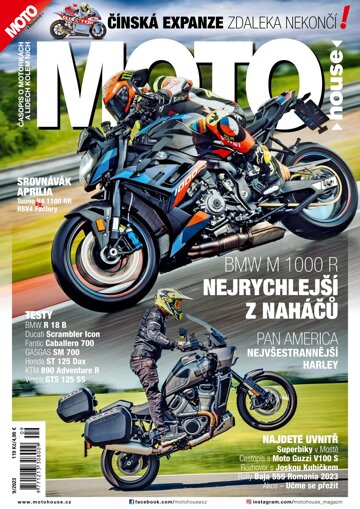 Obálka e-magazínu Motohouse 9/2023