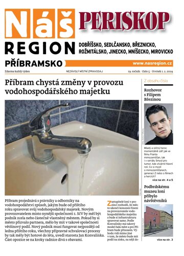 Obálka e-magazínu Náš Region - Příbramsko 5/2024