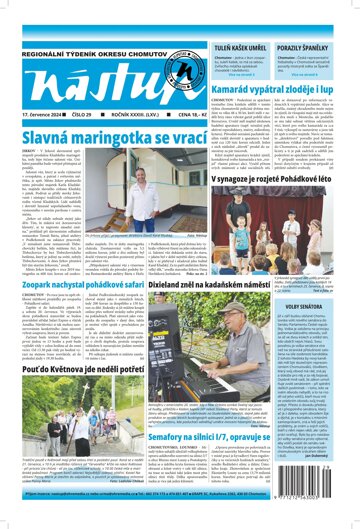 Obálka e-magazínu Nástup 29/24