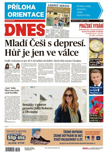 Obálka e-magazínu MF Dnes 30.8.2025