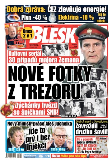 Obálka e-magazínu Blesk 31.1.2026
