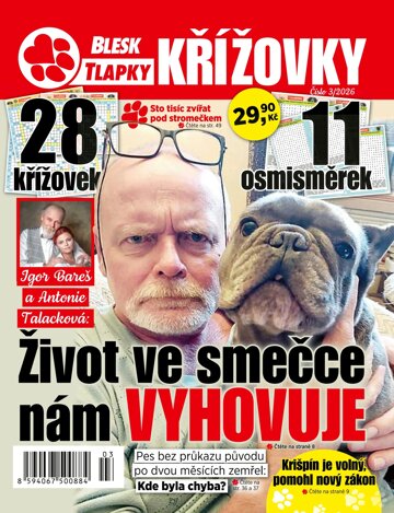 Obálka e-magazínu Blesk Tlapky Křížovky 3/2026