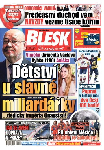 Obálka e-magazínu Blesk 16.4.2026