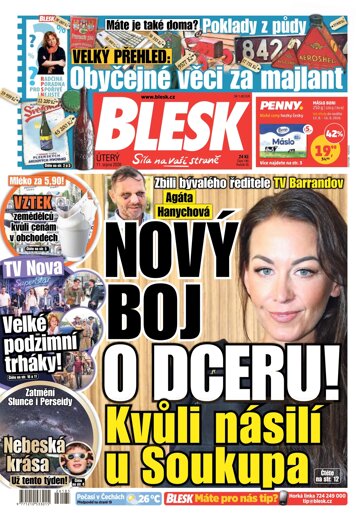 Obálka e-magazínu Blesk 11.8.2026