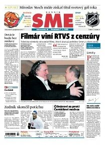 Obálka e-magazínu SME 7.1.2013