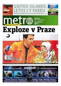 Obálka e-magazínu deník METRO 30.4.2013