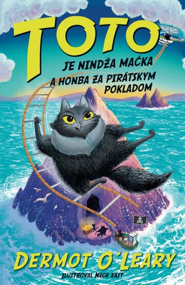 Obálka knihy Toto je nindža mačka a honba za pirátskym pokladom