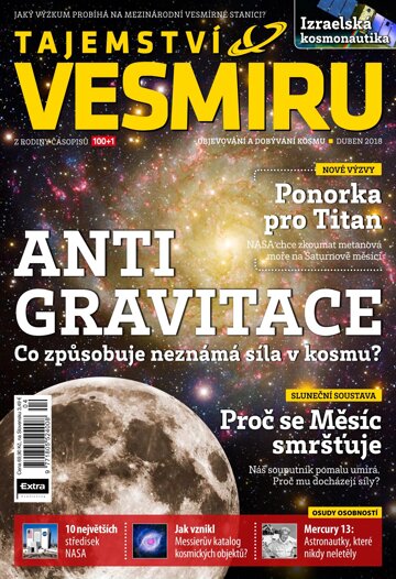 Obálka e-magazínu Tajemství Vesmíru 4/2018
