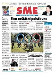 Obálka e-magazínu SME 26.7.2012