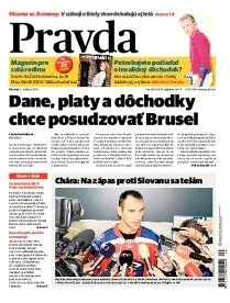 Obálka e-magazínu Pravda 4.10.2012