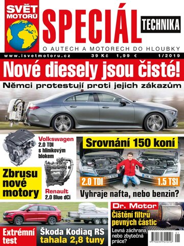 Obálka e-magazínu Svět motorů Speciál 1/2019