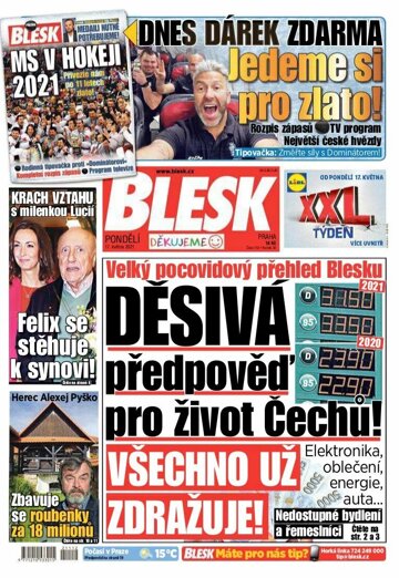 Obálka e-magazínu Blesk 17.5.2021