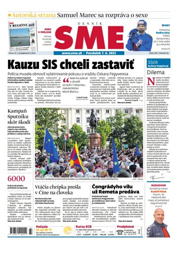 Obálka e-magazínu SME 7-6-2021