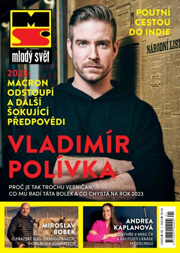 Obálka e-magazínu Mladý svět 1/2023