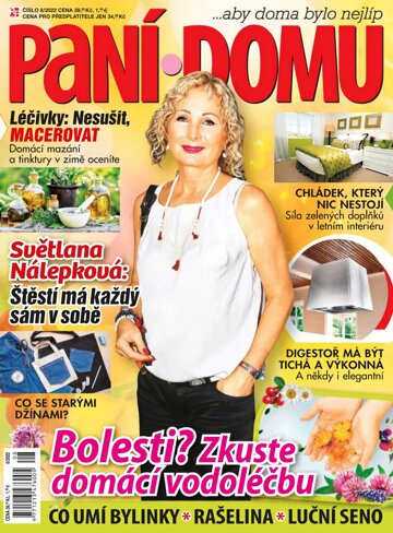 Obálka e-magazínu Paní domu 8/22