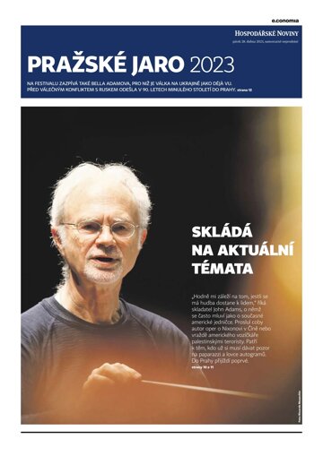 Obálka e-magazínu Hospodářské noviny - příloha 083 - 28.4.2023 Pražské jaro