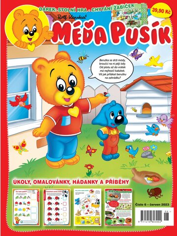 Obálka e-magazínu Méďa Pusík 6/2023