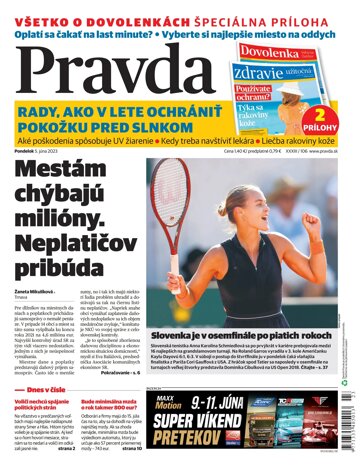 Obálka e-magazínu Pravda 5. 6. 2023