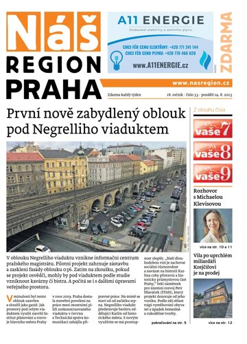 Obálka e-magazínu Náš Region - Praha 33/2023