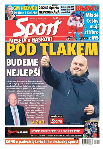 Obálka e-magazínu Sport 15.1.2024