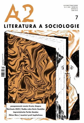 Obálka e-magazínu A2 - Literatura a sociologie - 7/2025