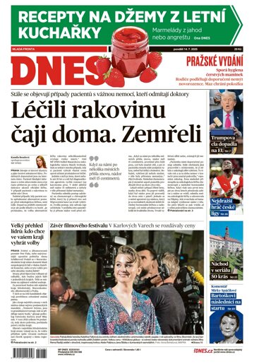 Obálka e-magazínu MF Dnes 14.7.2025