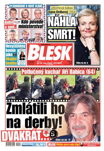 Obálka e-magazínu Blesk 7.10.2025