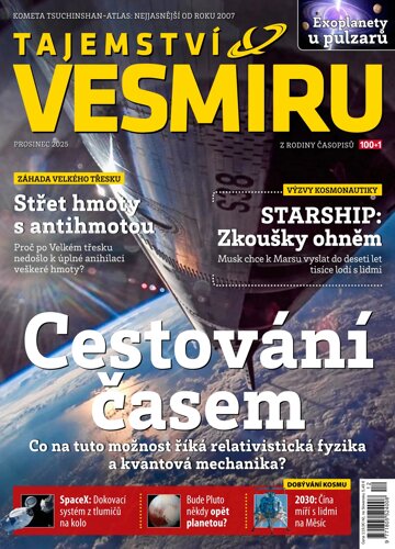 Obálka e-magazínu Tajemství Vesmíru 12/2025