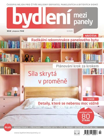 Obálka e-magazínu Bydlení mezi Panely 3/2026