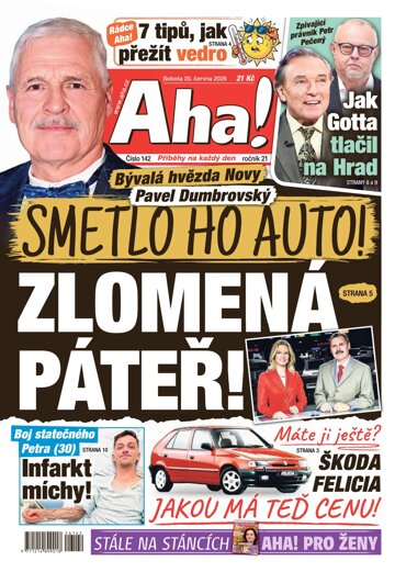 Obálka e-magazínu AHA! 20.6.2026