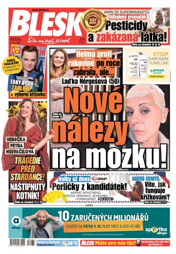 Obálka e-magazínu Blesk 9.10.2026
